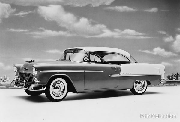1955 Chevrolet Bel Air sport coupe 50,000,000th Car by GM.