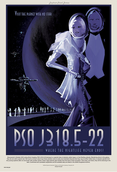 PSO J318.5-22 - Where the Nightlife Never Ends