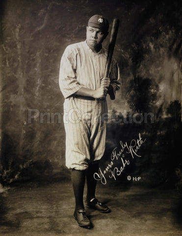 Babe Ruth Portrait, 1920