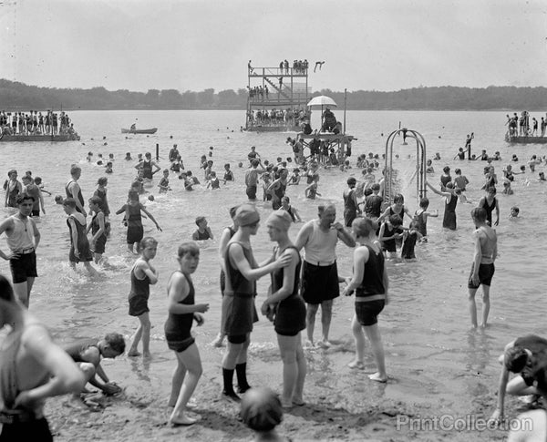 Bathing Beach, 6/19/1924