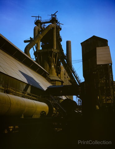 Blast Furnace at Carnegie Steel Etna, PA
