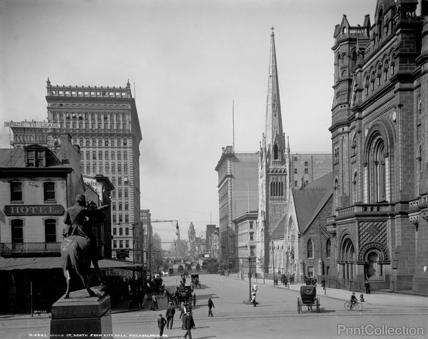 Broad Street North from City Hall