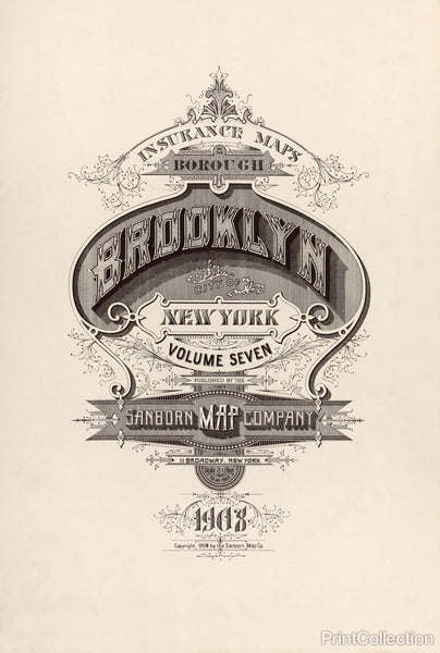 Brooklyn Fire Insurance Map