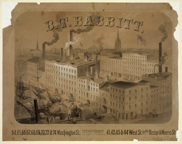 B.T. Babbitt Factory Buildings on Washington St.