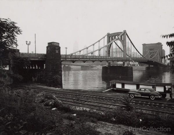 Car Bridge River, Pittsburgh, PA, W. Eugene Smith