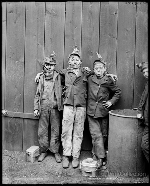 Coal Breaker Boys Kingston, Pa.