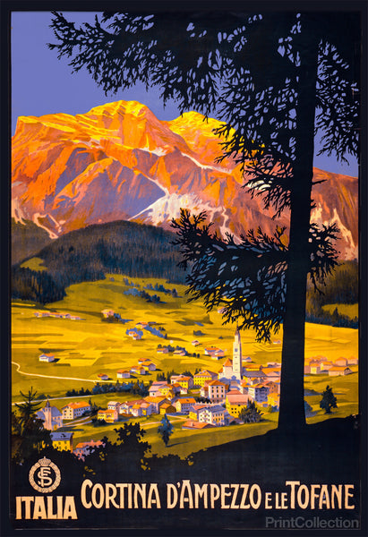 Cortina d'Ampezzo e le Tofane, Italia