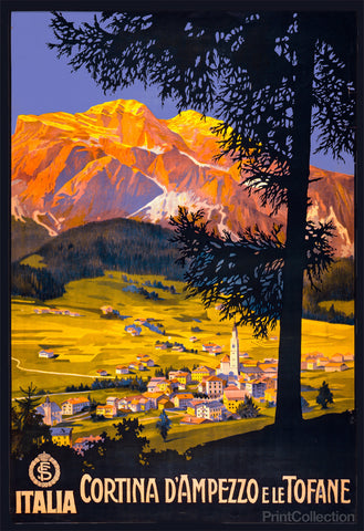 Cortina d'Ampezzo e le Tofane, Italia
