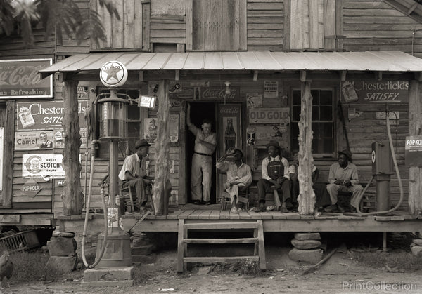 Country Store on Dirt Road