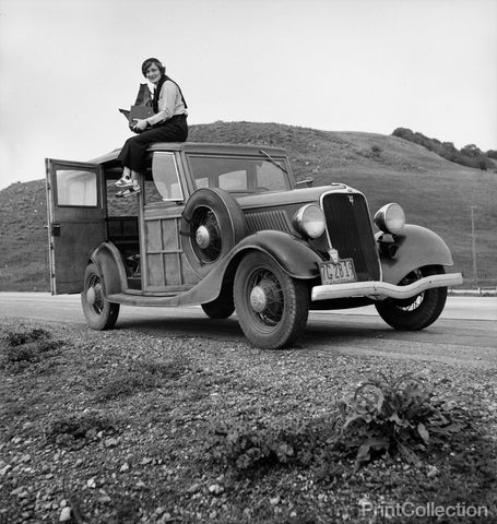 Dorothea Lange, Portrait of the Photographer