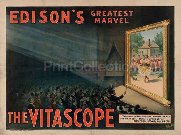Edison's Greatest Marvel - The Vitascope