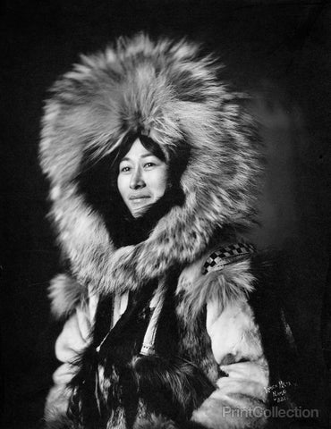 Eskimo Woman Posing