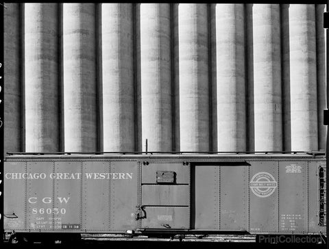 Freight Car and Grain Clevators