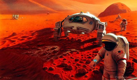 Mars Maned Exploration, Artist's Concept