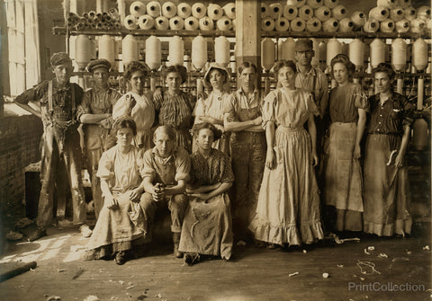 Operatives in Indianapolis Cotton Mill