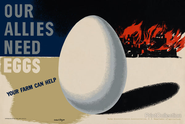 Our Allies Need Eggs. Get Cracking.