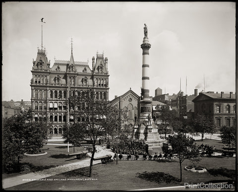 Soldiers' and Sailors' Monument, Lafayette Square, Buffalo, N.Y.