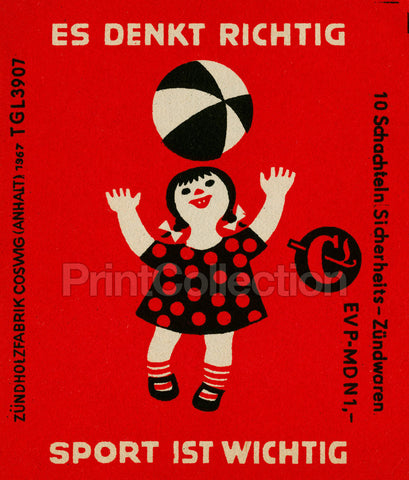 Print Collection Sport Ist Wichtig Sport Is Important