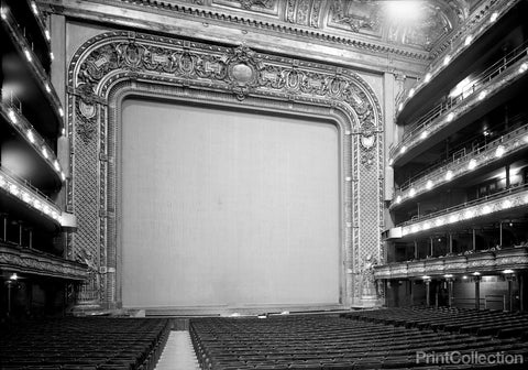 Stage View, Metropolitan Opera House, 1423 Broadway, New York, New York, NY