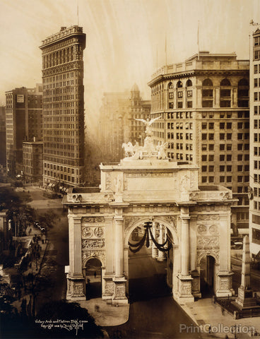 Victory Arch and Flatiron Building