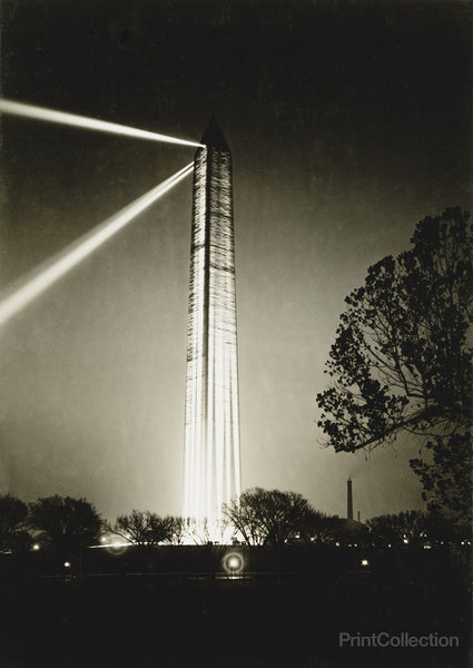 Washington Monument on Armistice Night