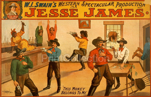 W.I. Swain's Western Spectacular, Jesse James
