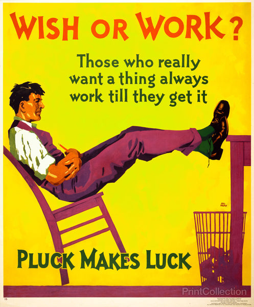 Wish or work?