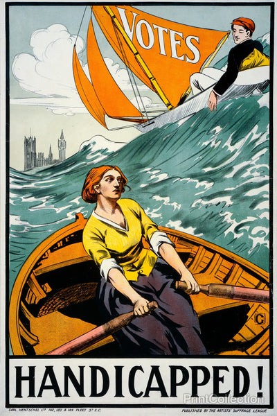 Women's Suffrage, Handicapped, London!