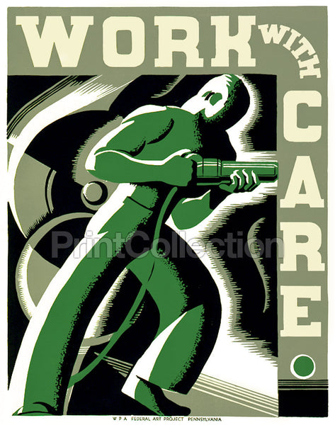 Work With Care, Riveter Worker
