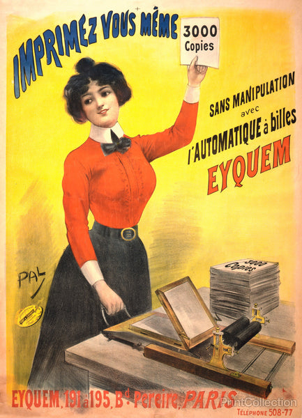 You Print 3000 Copies..., 1899