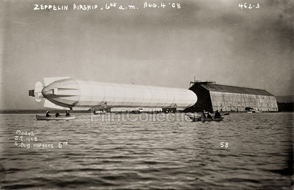Zeppelin Airship From Water